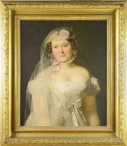 Portrait Of A Lady by Ferdinand Georg Waldmueller