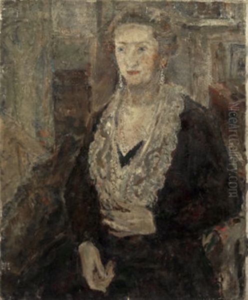 Old Woman In Black - view 1