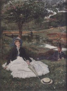 A Spring Afternoon In The Park by Francis S. Walker