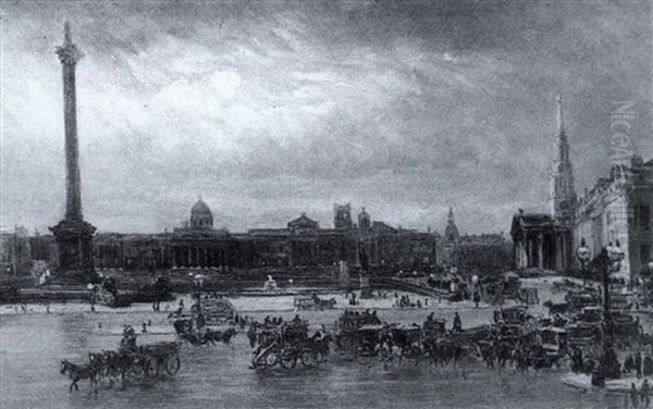 Trafalgar Square - view 1
