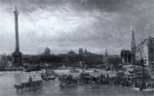 Trafalgar Square by Francis S. Walker
