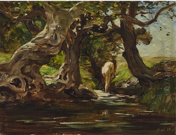 Woman Bathing - view 1