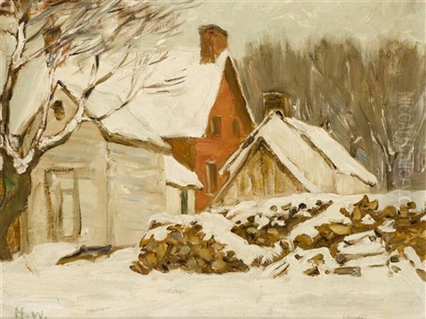 Farmyard Winter - view 1