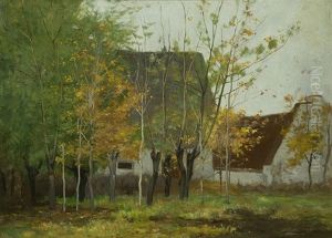 Farmhouse & Trees Farmhouse & Trees