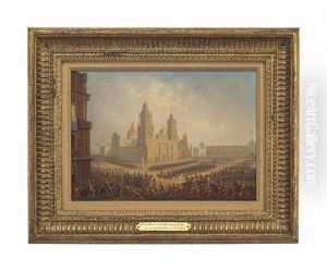 Entrance Into Mexico City by James Walker