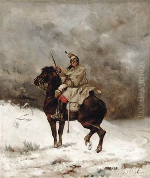 A Dragoon In The Snow - view 1