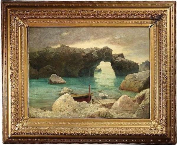 Coastal Landscape With A Grotto - view 1