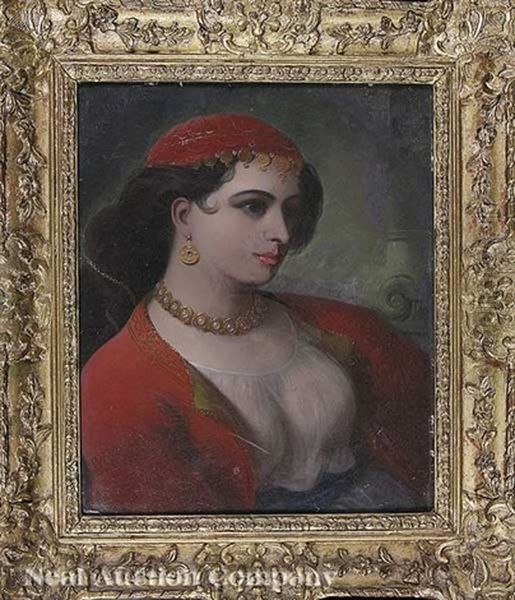 Portrait Of A Gypsy Girl - view 1