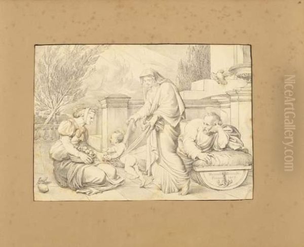 Sainte Famille Avec Sainte - view 1
