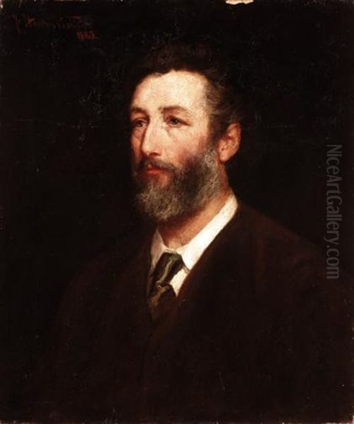 Portrait Of Frederic, Lord Leighton, P.r.a. - view 1