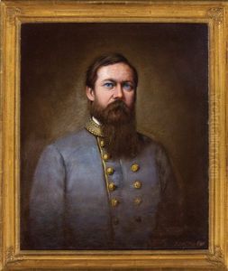 Posthumous Portrait Of Captain William A. Webb, Commander Of Css Teaser, The Ironclad Css Atlanta, And The Css Richmond And Elizabeth Ann Webb, His Wife