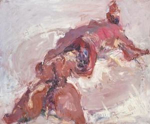 Rabbit On Plate by John R. Walker