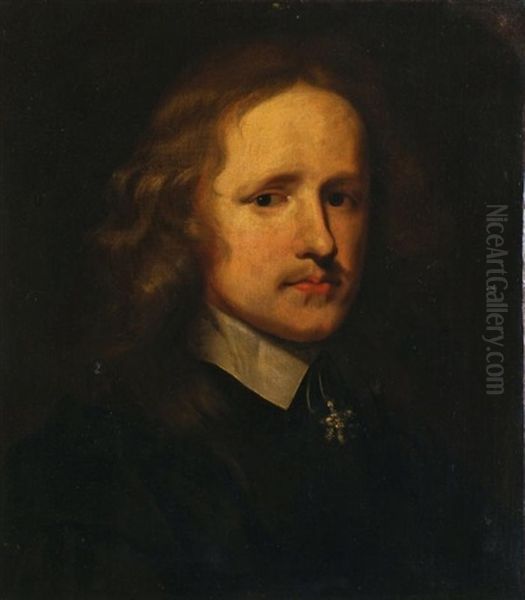 Portrait Of A Gentleman, Quarter-length Turned To The Right - view 1