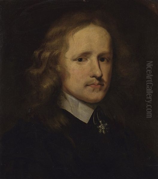 Portrait Of A Gentleman In Black, Bust-length - view 1