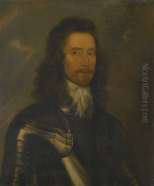 Portrait Of A Gentleman In Armour, Possibly Colonel Sir William Rooke - view 1