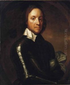 Portrait Of Oliver Cromwell, Half-length, In Armor