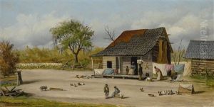 Wash Day: Southern Sharecropper's Cabin