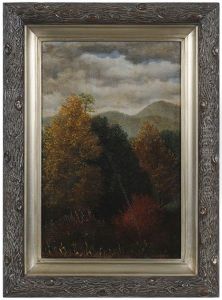 North Carolina Mountain View by William Aiken Walker