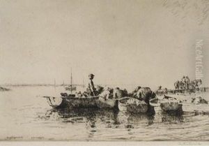 Brightlingsea Hard by Arthur John Trevor Briscoe