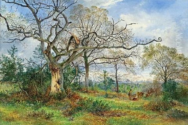 Children In A Clearing - view 1