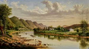 View Of The Allegheny Near Pittsburgh