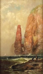 Otter Cliffs, Mount Dessert by Franklin Briscoe