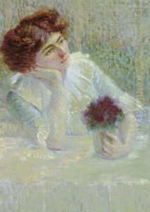 Femme Pensive by Gaston Wallaert