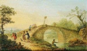 Paysage Au Pont Paysage Au Pont