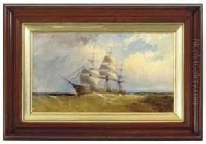 Homeward Bound: A Three-master At Sea by Franklin Briscoe