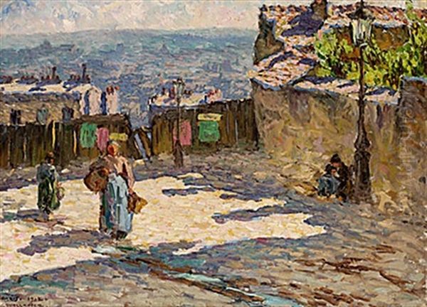 Paris I Solljus (montmartre) - view 1