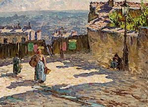 Paris I Solljus (montmartre) Paris I Solljus (montmartre)