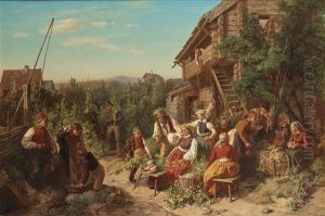 Humleskord I Askarboda, Osteraker by Josef Wilhelm Wallander