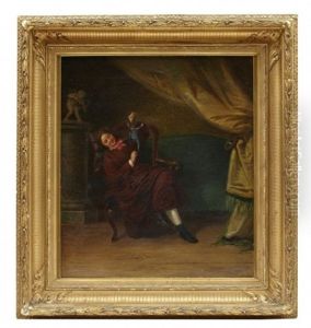 Sprattelgubben, Interior by Josef Wilhelm Wallander