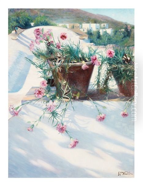 Sydlandskt Blomsterstilleben - view 1