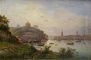 Vy Over Stockholm by Paul Emil Wallenstrale