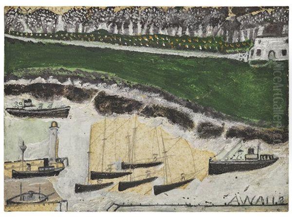 Ships With Flowering Trees - view 1