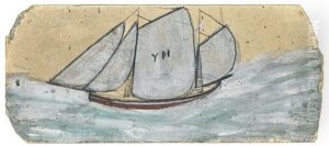 A Schooner Under Full Sail
