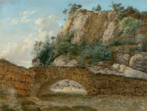 Le Pont De Pierre by George Augustus Wallis