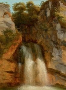 Cascade by George Augustus Wallis