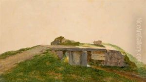 Etude De Pont (study) by George Augustus Wallis