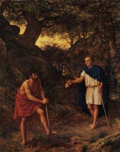 Timon And Flavius by Henry Wallis