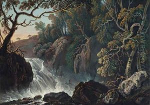 The Dargle In Flood