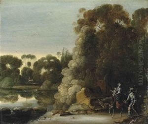 The Flight Into Egypt by Goffredo Wals