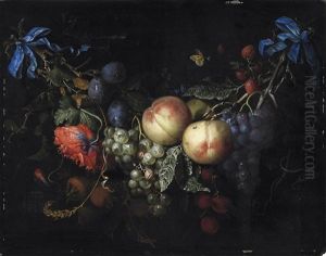 Girlande Mit Fruchten Und Blumen