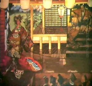 Japanisches Schauspiel by Karl Walser