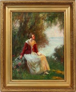 Seated Lady Outside