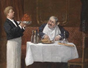 A Gourmand by Henri Brispot