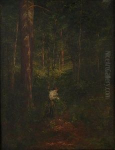 Woman In Forest by Christian J. Walter