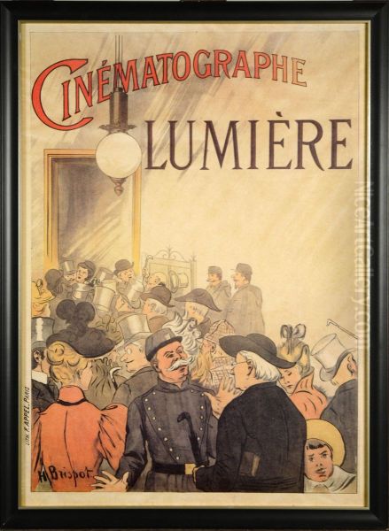 Cinematographe Lumiere by Henri Brispot