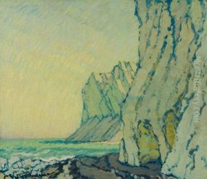 Baltic Sea Cliffs by Johann Walter-Kurau